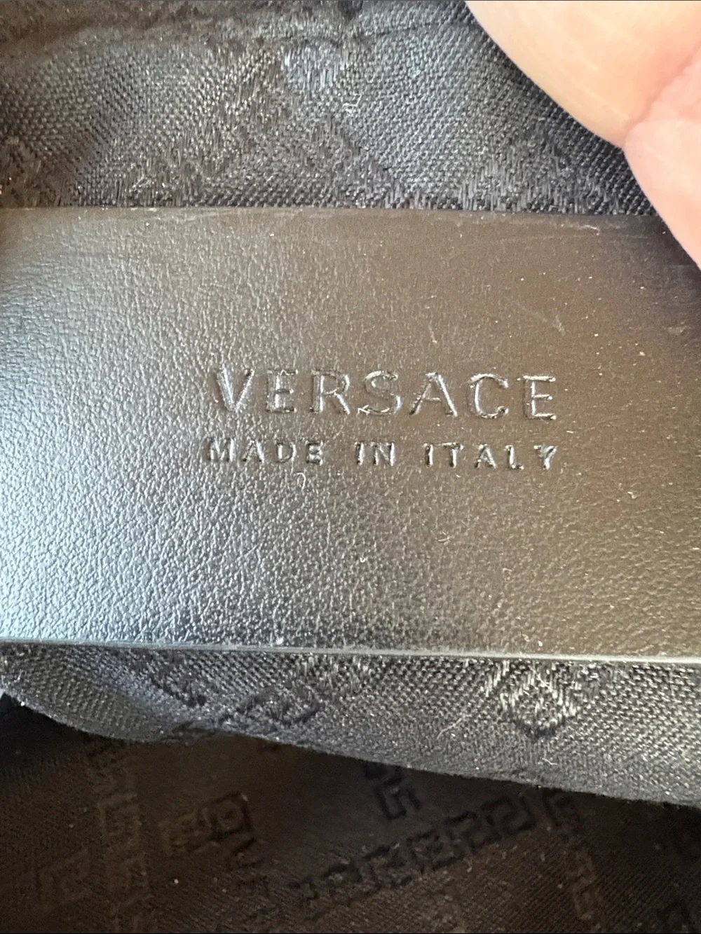 Versace compact black